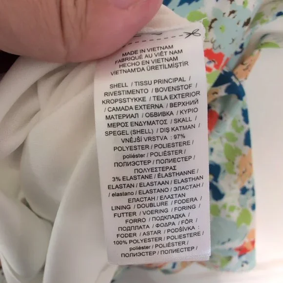 Lauren Ralph Lauren Floral Fit & Flare Dress Size 8 - Picture 10 of 10